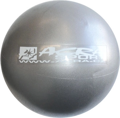 Acra piłka overball 30 cm metaliczna czerwona - 1 sztuka