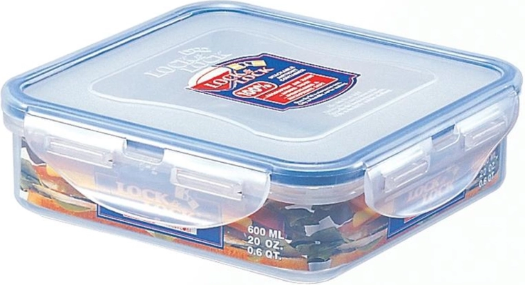 Pojemnik na żywność LOCKnLOCK kwadratowy 600 ml