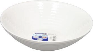 Szklana miska HARENA 16 cm biała