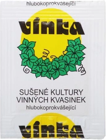 Winiarskie suszone drożdże Vínka 0,6 g