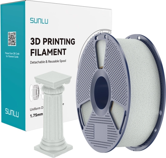 Sunlu PLA high-speed marble filament z efektem marmuru forest