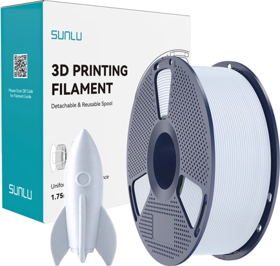 Sunlu PLA wysokoprędkościowy filament – biały