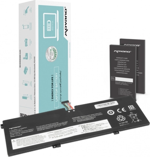 Bateria Movano do Lenovo Yoga C930-13IKB (L17C4PH1) 7600 mAh / 58 Wh