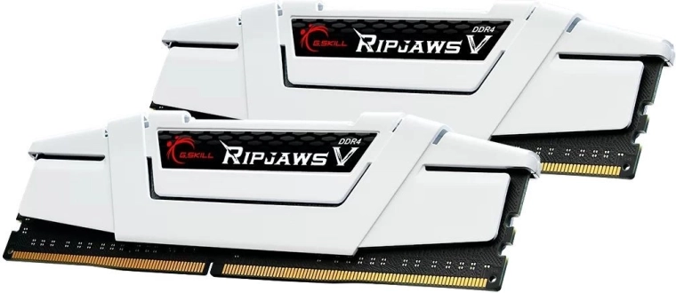 Pamięć DDR4 32 GB (2×16 GB) G.Skill Ripjaws V 3600 MHz CL18 biała