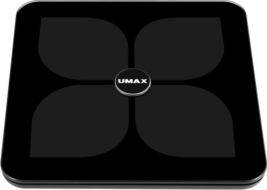Inteligentna waga UMAX Smart Scale US20HRC, czarna