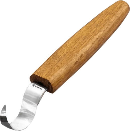 BeaverCraft SK1 – nóż do łyżek 25 mm z dębową rękojeścią