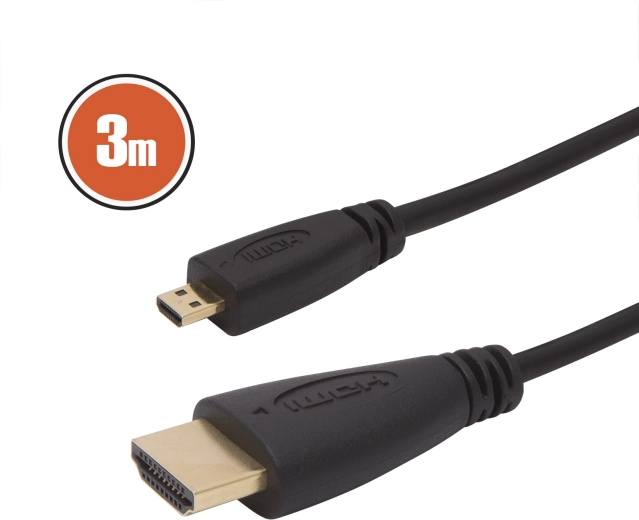 Kabel HDMI na Micro HDMI 3 m