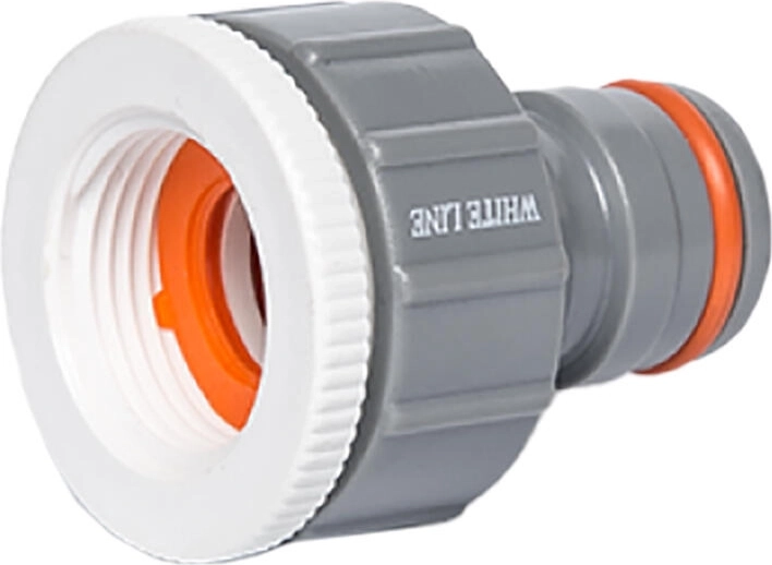Adapter z gwintem wewnętrznym 3/4" i 1" POWER JET WHITE LINE