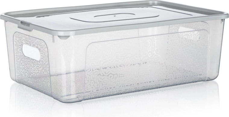 plastowy pojemnik do przechowywania z pokrywką 11 l