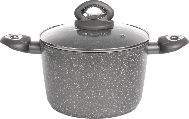 Garnek Valdinox Rock 24 cm z pokrywką 6 l