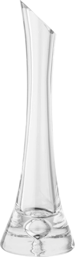 Szklany wazon z kroplą 25 cm