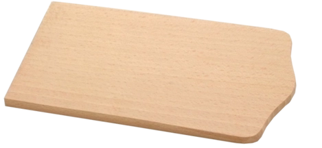 Mała deska śniadaniowa z drewna bukowego 21 × 10 cm