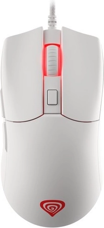 Mysz gamingowa Genesis Krypton 750 biała 8000 DPI RGB