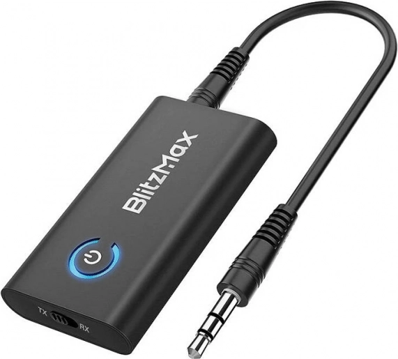 Nadajnik i odbiornik Bluetooth 5.2 z aptX BlitzMax BT05
