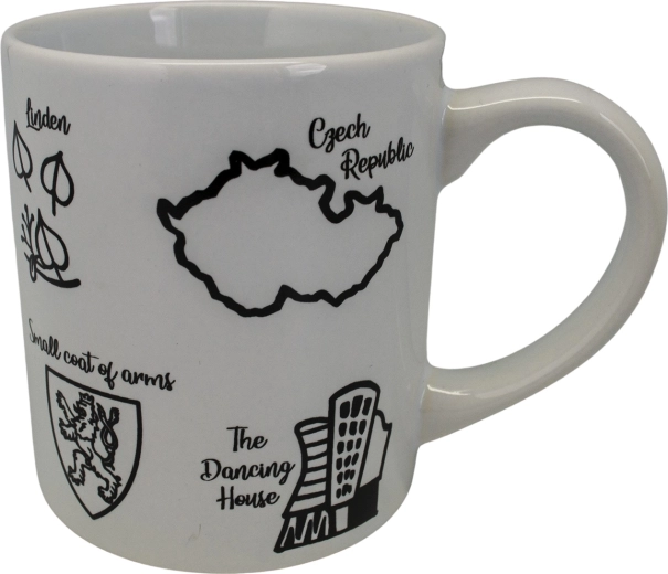 Biały kubek ceramiczny 250 ml