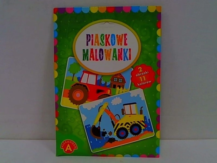 Malowanie piaskiem – koparka i traktor