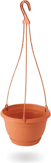 Wisząca doniczka terakota 16 cm AGRO