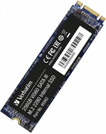 Verbatim vi560 wewnętrzny SSD 256 GB M.2 2280 SATA - 1 szt.