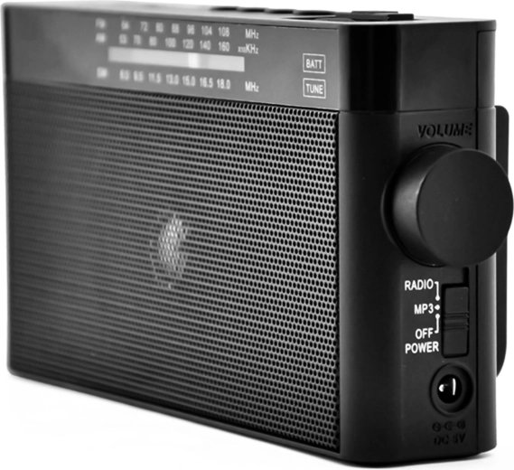 Przenośne retro radio AM/FM z Bluetooth, USB i microSD
