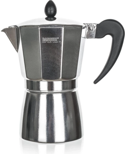 Kawiarka Jade na 3 filiżanki z aluminium