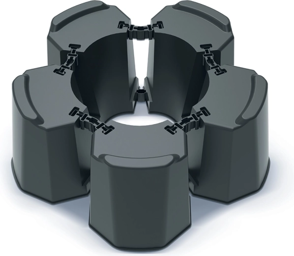 Modułowa podstawa pod beczkę na deszczówkę, antracyt