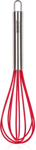 Trzepaczka 30 cm Culinaria Red z silikonową powłoką
