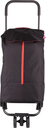 Wózek zakupowy twin new czarny 50 l