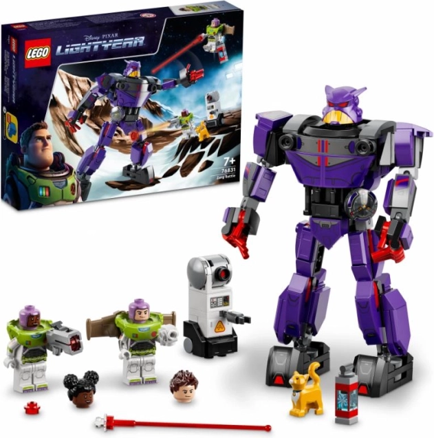 LEGO Disney Pixar Lightyear: bitwa z Zurkiem (zestaw konstrukcyjny dla dzieci od 7 lat)