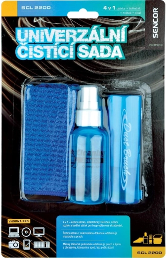 Uniwersalny zestaw czyszczący Sencor 4 w 1