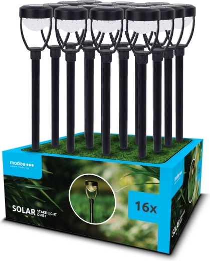 Modee solarna ogrodowa lampa LED do wbicia GS031 40 cm