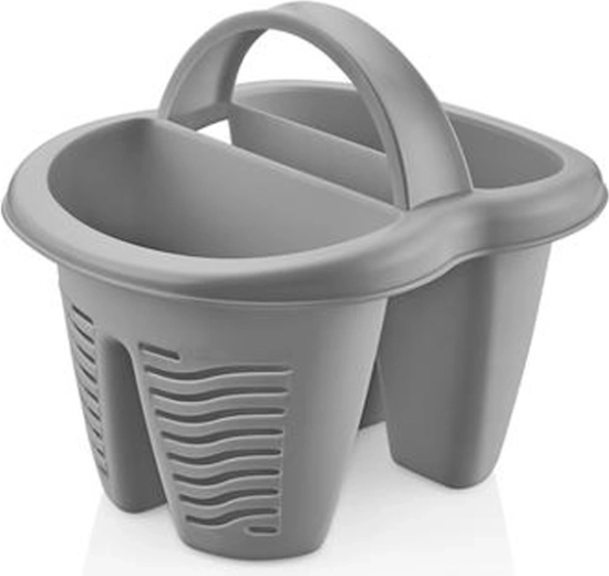 Ociekacz na sztućce HEYBE 22 × 17 × 17 cm, plastik