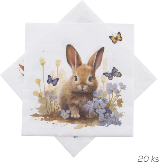 Papierowe serwetki JARO 33 × 33 cm, 20 szt.