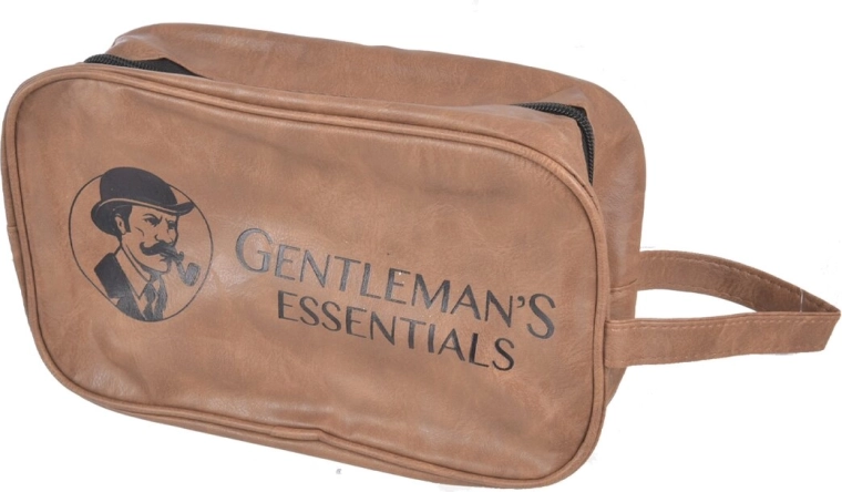 Kosmetyczka Gentleman brązowa 26 × 15 × 10 cm