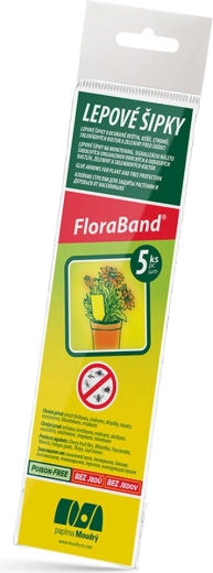 Lepowe strzałki przeciw szkodnikom Flora Band (5 szt.)