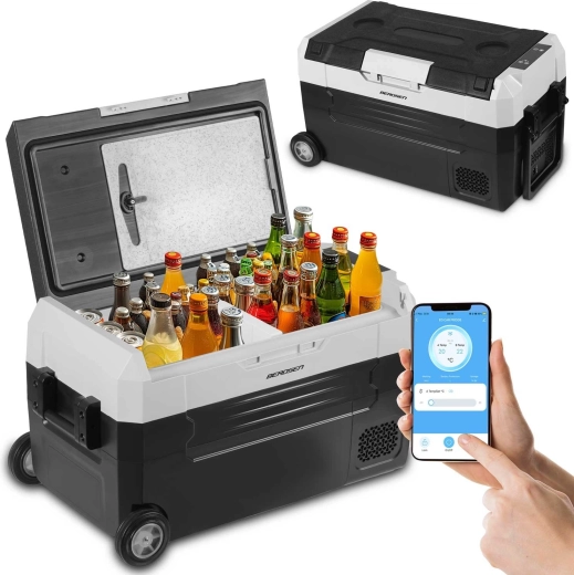 Kompresorowa lodówka turystyczna BERDSEN Icemax 400, 32 l, czarna