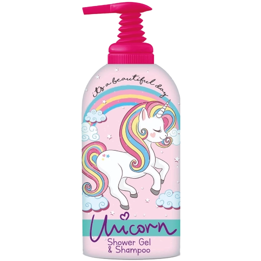 Unicorn żel pod prysznic i szampon 2w1 dla dzieci 1 l