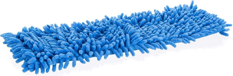 Zapasowy nakład chenilowy na mop 42 × 13 cm – niebieski