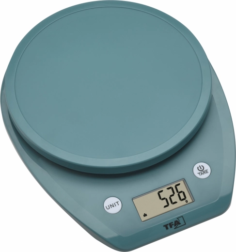 Cyfrowa waga kuchenna TFA MOCHI, turkusowa