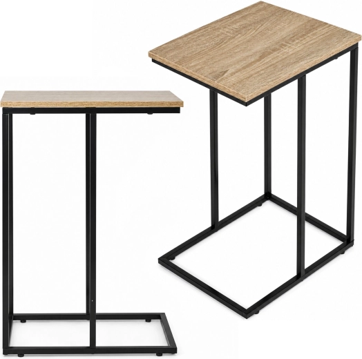 Stolik boczny na laptop w stylu loft ModernHome – 1 sztuka