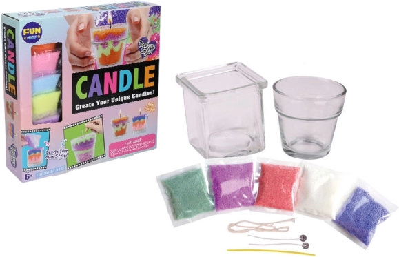 Tworzenie świeczek – kreatywny zestaw dla dzieci