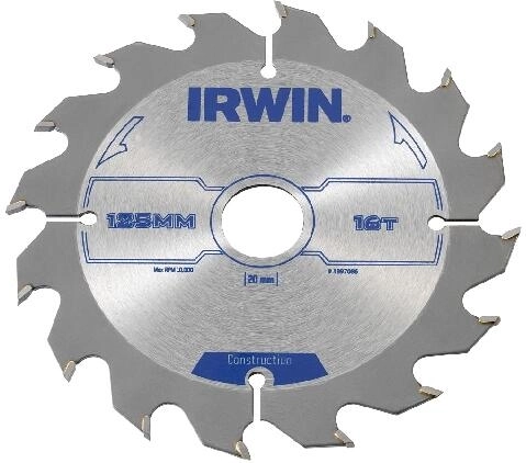 Tarcza pilarska 160 mm, 30 zębów, cienkie cięcie IRWIN