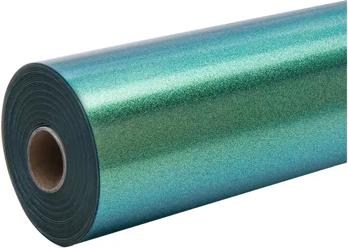 HTVRONT Chameleon folia termotransferowa 30,5 × 90 cm złoto-zielona