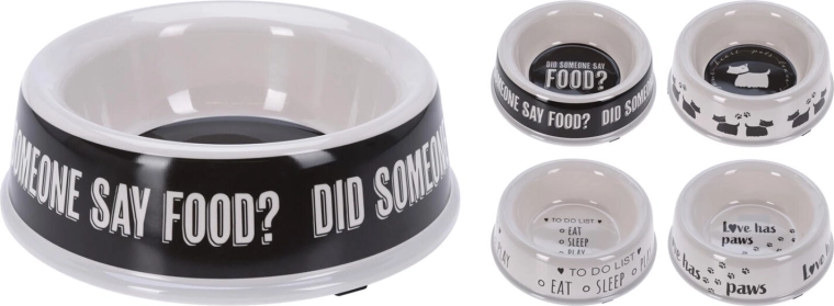 Antypoślizgowa melaminowa miska dla zwierząt 25 cm