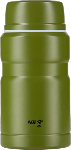 Termos obiadowy NILS Camp 750 ml ze składaną łyżeczką