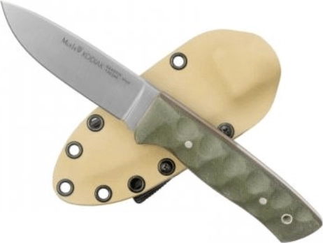 Nóż myśliwski Muela Kodiak 10 cm Micarta zielona z pochewką Kydex