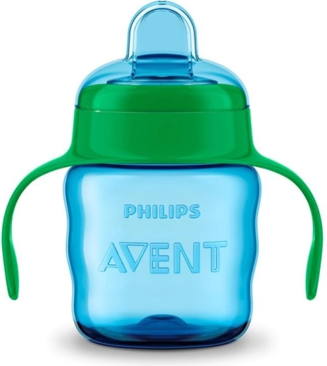 Philips Avent kubek do pierwszych łyków Classic 200 ml z uchwytami dla chłopców