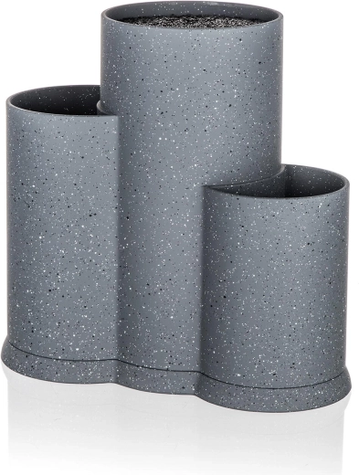 Stojak na noże 3w1 Granite grey