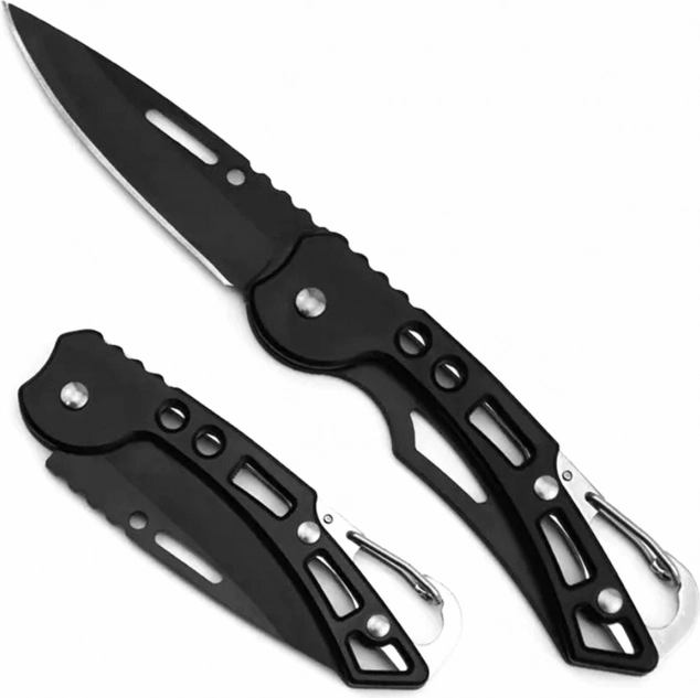 Składany nóż z karabińczykiem