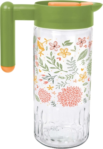 Dzbanek Botanika 1,46 l ze szkła i plastiku