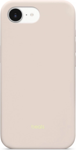Silikonowe etui BEATS z MagSafe do iPhone 17e – piaskowy beż